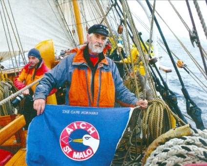 Image of Chris Roche at Sea